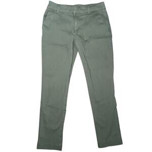 Banana Republic - Cotton Blend Green Pants - Women's Size 4
